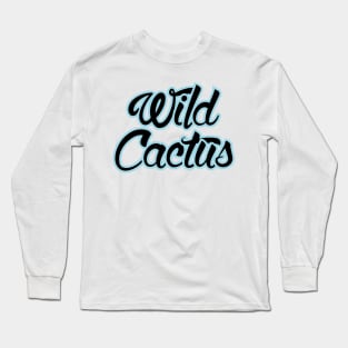 Logo Wild Cactus Long Sleeve T-Shirt